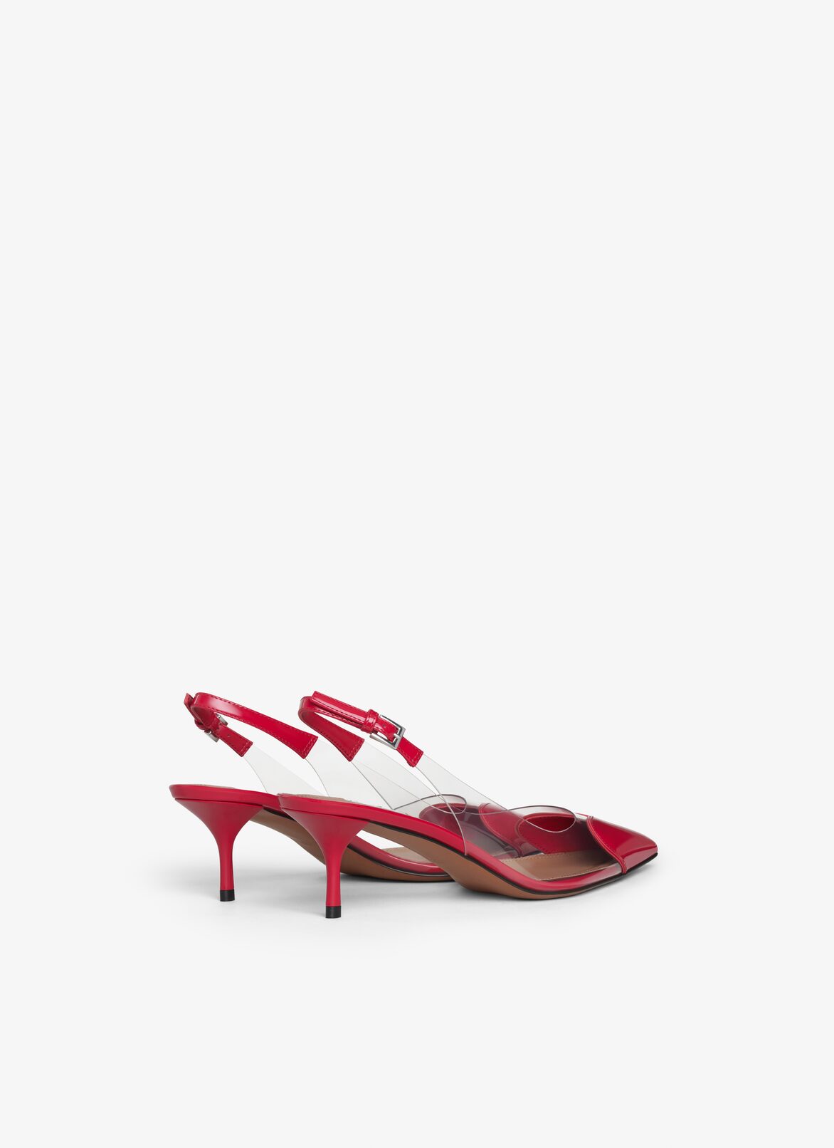 LE CŒUR SLINGBACKS IN PATENT LAMBSKIN
 ALAÏA RED LE CŒUR SLINGBACKS IN PATENT LAMBSKIN